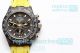 Swiss 7750 Copy Rolex Daytona - Carbon Speedster by DIW Yellow Textile Strap (6)_th.jpg